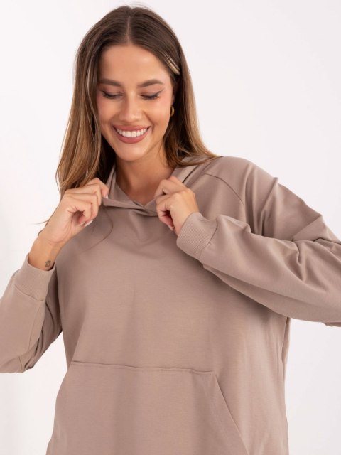 Bluza RV-BL-A168.18 ciemny bezowy