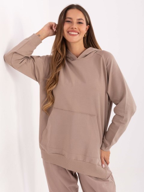 Bluza RV-BL-A168.18 ciemny bezowy