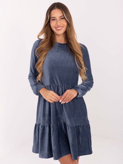 Sukienka D10040Z30289 ciemny niebieski S/M