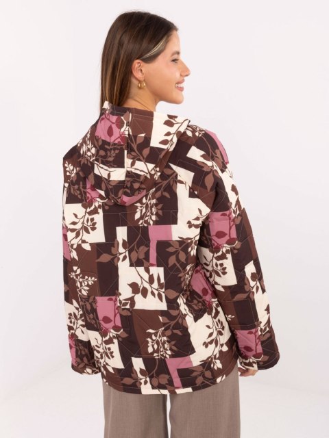 Kurtka damska brązowa na jesień i wiosnę – Stylowy Wieszak