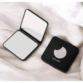 Lusterko kosmetyczne BLACK MOON – eleganckie otwierane do torebki