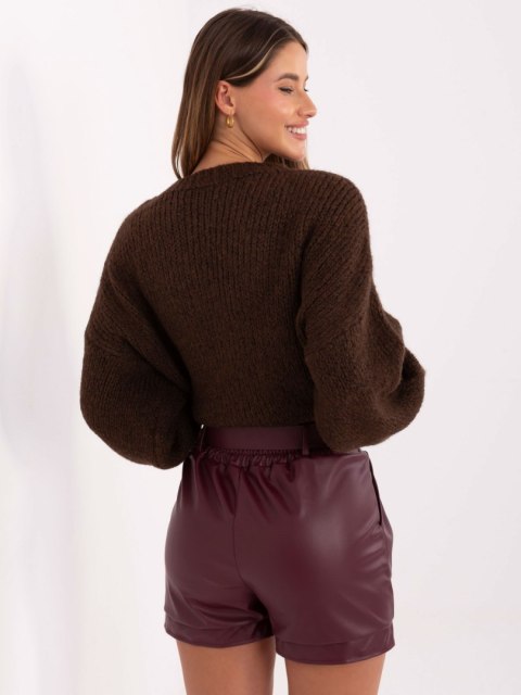 Stylowe szorty Rue Paris z wysokim stanem i bocznymi kieszeniami – Stylowy Wieszak