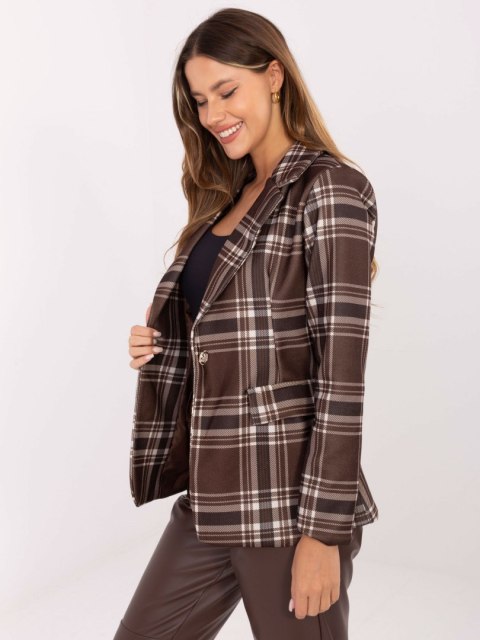 Marynarka MI-MA-3262.32 brązowy S