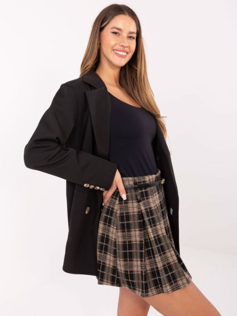 czarna plisowana spódnica ITALY MODA casual