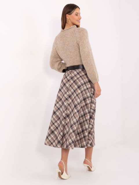 modna spódnica w kratę 2025