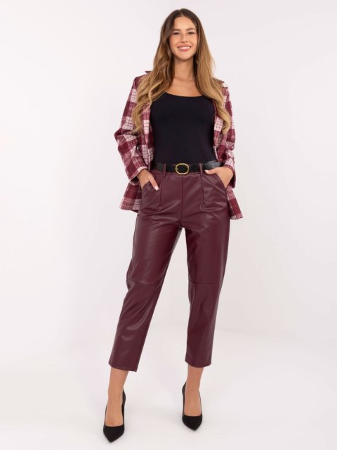 Spodnie IT-SP-FL8576.06P bordowy