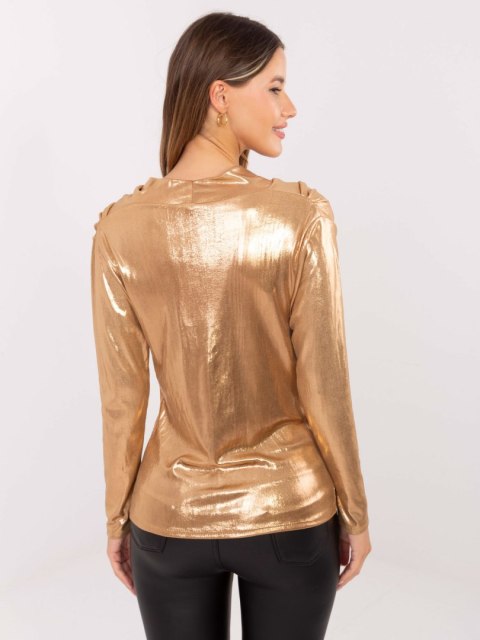 Bluzka DHJ-BZ-15268.30 camelowy Bluzka DHJ-BZ-15268.30 camelowy