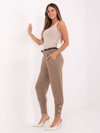 Spodnie IT-SP-21679.03 ciemny bezowy