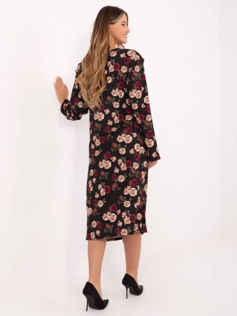 elegancka sukienka w kwiaty Stylowy Wieszak