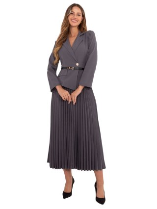 Sukienka IT-SK-21599.80 ciemny szary