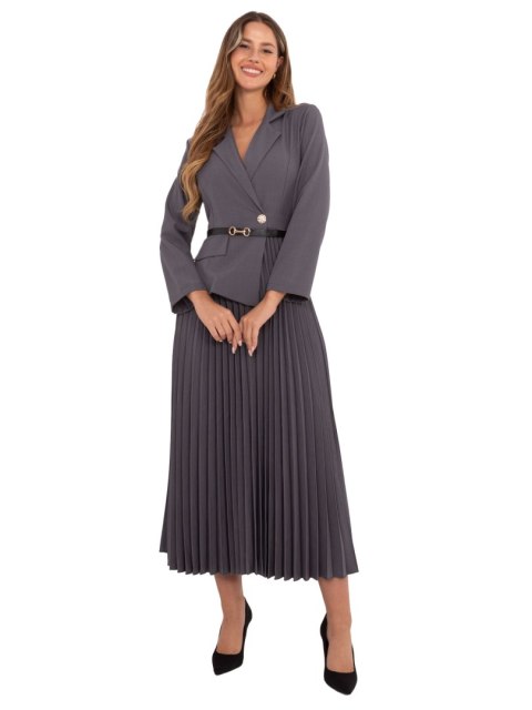 Sukienka IT-SK-21599.80 ciemny szary Sukienka IT-SK-21599.80 ciemny szary