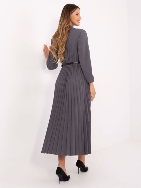 Sukienka IT-SK-21599.80 ciemny szary Sukienka IT-SK-21599.80 ciemny szary