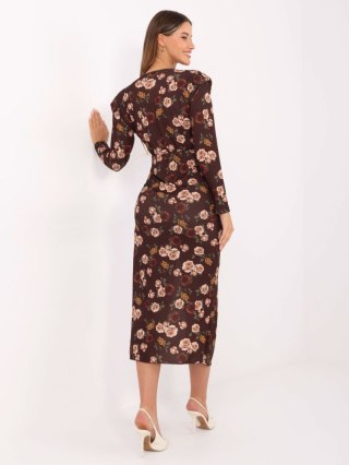 Sukienka IT-SK-21625-2.28 brązowy