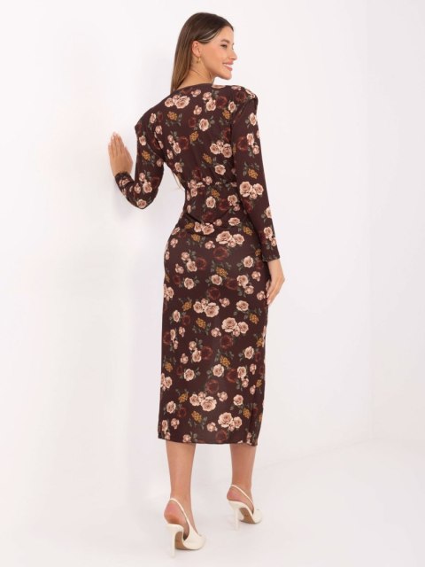 Sukienka IT-SK-21625-2.28 brązowy Sukienka IT-SK-21625-2.28 brązowy