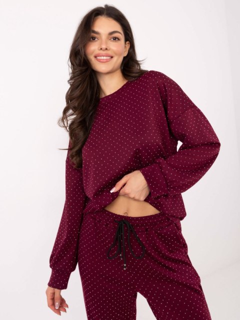 Komplet IT-KMPL-21718.27P bordowy