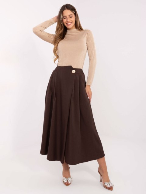 Spódnica IT-SD-81036.32 ciemny brązowy