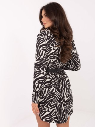 Sukienka IT-SK-19826-2.81 czarno-biały