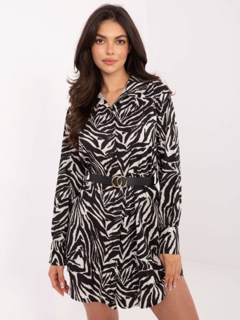 Sukienka IT-SK-19826-2.81 czarno-biały Sukienka IT-SK-19826-2.81 czarno-biały