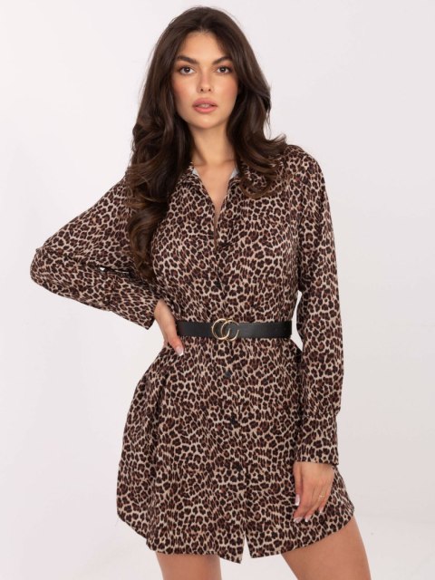 Sukienka IT-SK-19826-4.79 czarno-beżowy Sukienka IT-SK-19826-4.79 czarno-beżowy