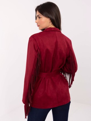 Płaszcz IT-PL-5792.33 bordowy