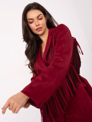 Płaszcz IT-PL-5792.33 bordowy