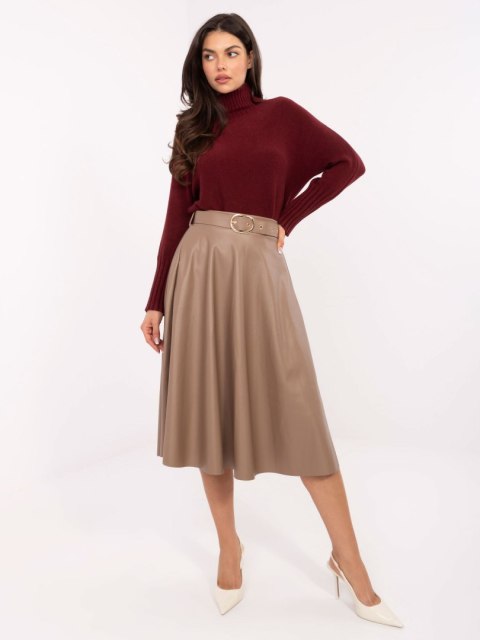 Spódnica DHJ-SD-A1997.76 ciemny bezowy Spódnica DHJ-SD-A1997.76 ciemny bezowy