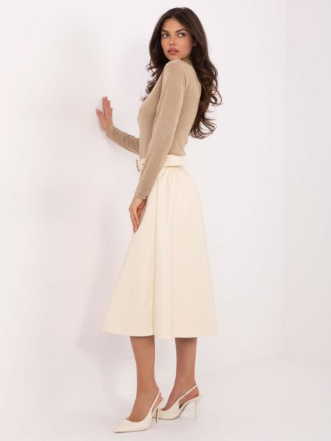 Spódnica DHJ-SD-A1997.76 jasny beżowy Spódnica DHJ-SD-A1997.76 jasny beżowy