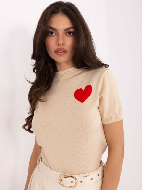 Sweter IT-SW-93007.26 beżowy