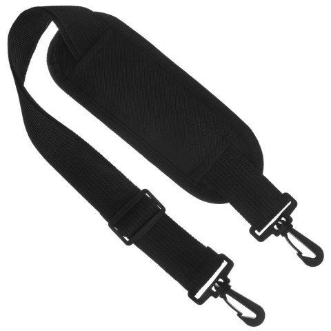 Podróżny plecak z poliestru w czarnym kolorze, dwukomorowy i idealny na bagaż podręczny - Peterson