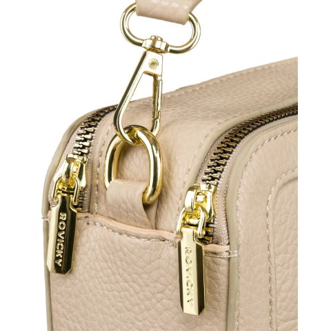 Praktyczna torebka damska ze skóry ekologicznej - Rovicky