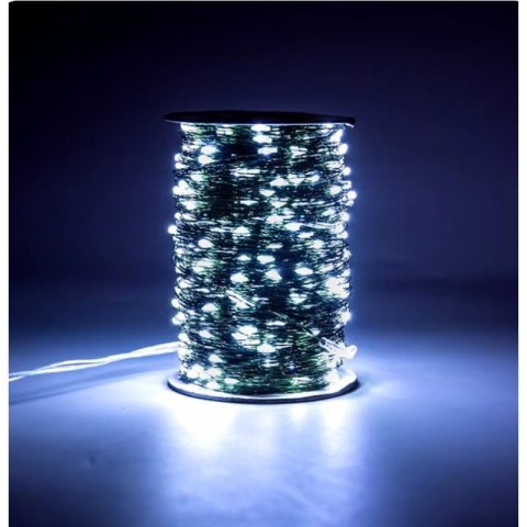 lampki choinkowe LED 1000 szt 100 m zimne białe Stylowy Wieszak