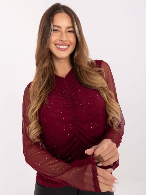 Bluzka IT-BZ-20167.86 bordowy Bluzka IT-BZ-20167.86 bordowy