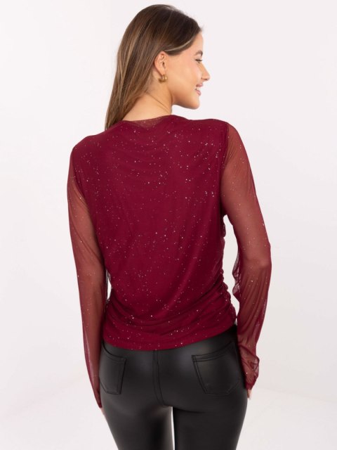 Bluzka IT-BZ-20167.86 bordowy Bluzka IT-BZ-20167.86 bordowy