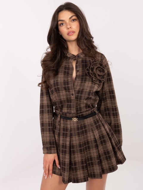 Koszula IT-KS-21562.01 brązowy Koszula IT-KS-21562.01 brązowy