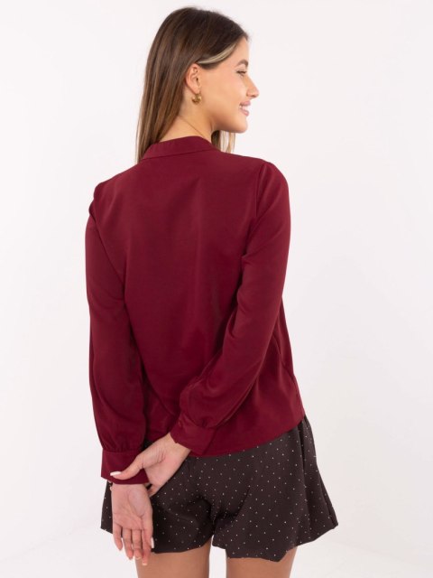 Stylowa bordowa koszula ITALY MODA