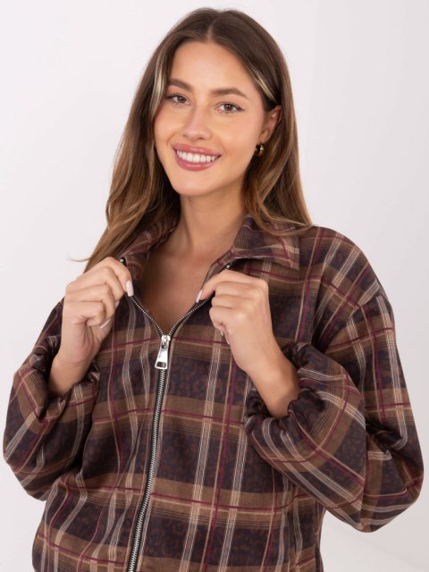 Kurtka IT-KR-5773.23 czarno-beżowy