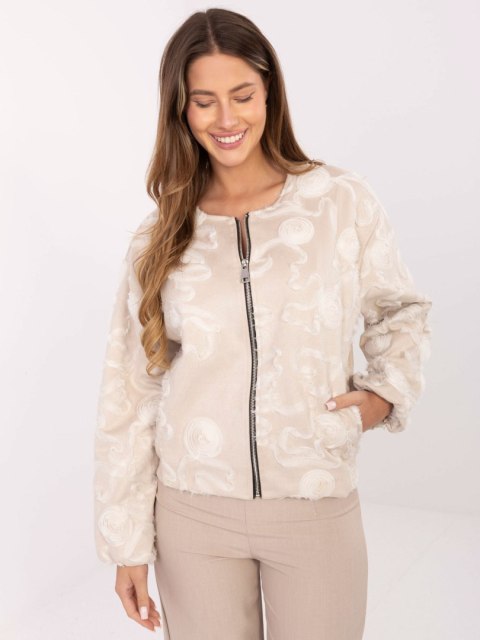 Kurtka IT-KR-5776.66 jasny beżowy