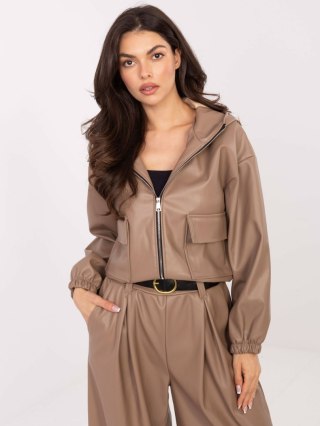 Kurtka IT-KR-FL9729.15P ciemny bezowy