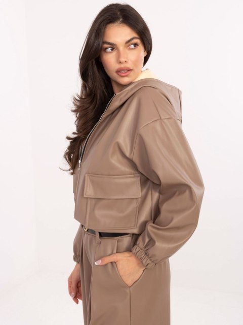 Kurtka IT-KR-FL9729.15P ciemny bezowy