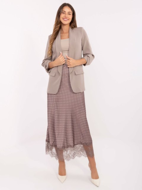 Marynarka IT-MA-FL2766.07P ciemny bezowy S/M