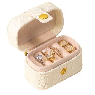 Mini szkatułka na biżuterię etui podróżne PD151K – Stylowy Wieszak