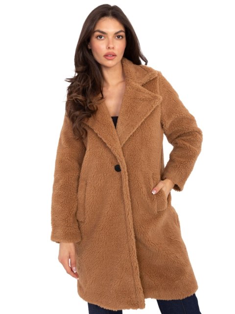 Płaszcz IT-PL-88121.01P camelowy