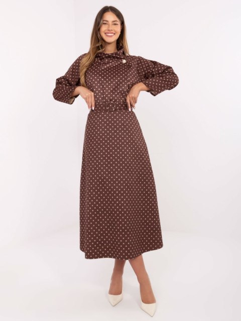 Spódnica IT-SD-18951-1.95 brązowy Spódnica IT-SD-18951-1.95 brązowy