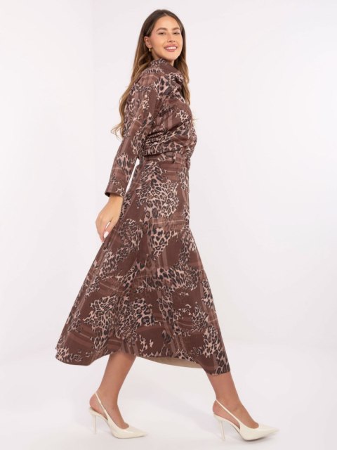 Spódnica IT-SD-18951-5.07 ciemny bezowy Spódnica IT-SD-18951-5.07 ciemny bezowy