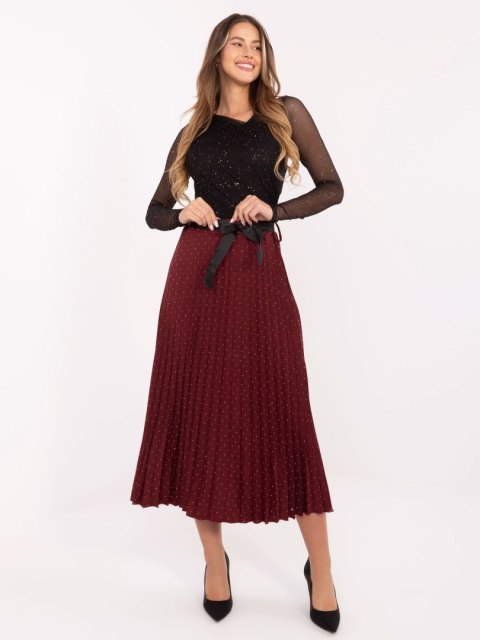 Spódnica MI-SD-121402.59 bordowy