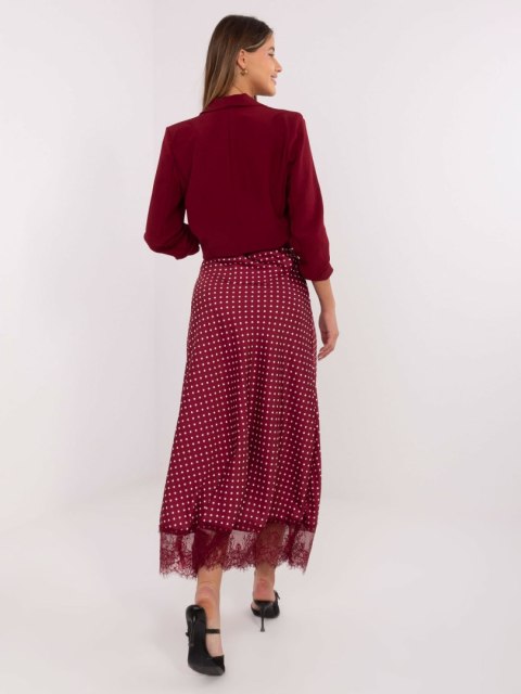 Spódnica MI-SD-4213.52 bordowy