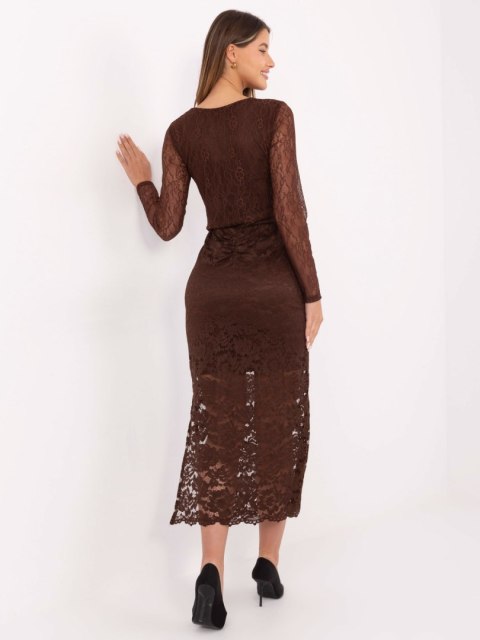 Spódnica MI-SD-G9137.16P brązowy Spódnica MI-SD-G9137.16P brązowy