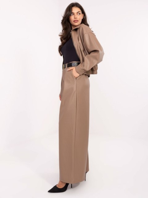 Spodnie IT-SP-FL8569.85 ciemny bezowy