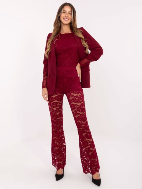 Spodnie MI-SP-K69-3.21P bordowy Spodnie MI-SP-K69-3.21P bordowy