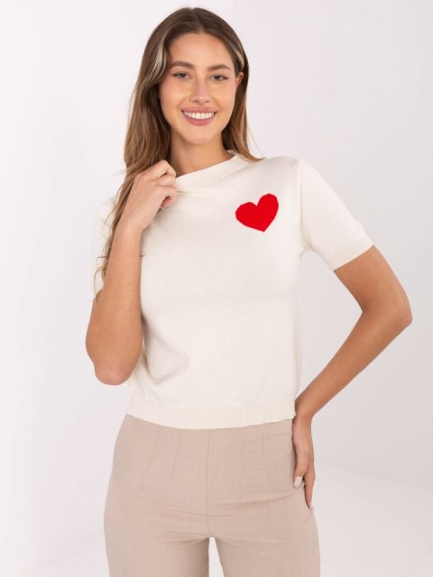 Sweter IT-SW-93007.26 jasny beżowy